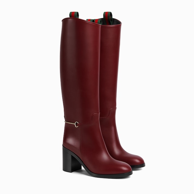 Women's boot with slim Horsebit  