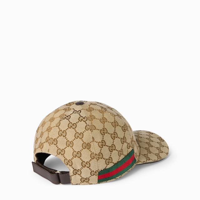 Original GG canvas baseball hat with Web