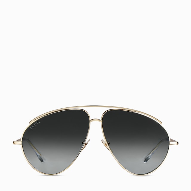Aviator frame sunglasses