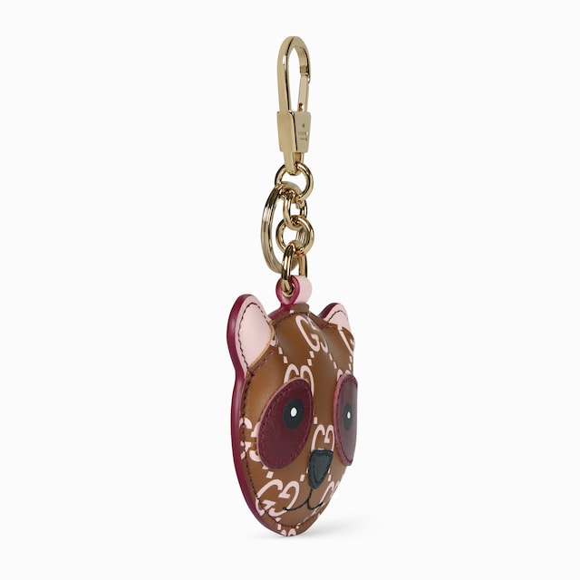 Panda-shaped bag charm