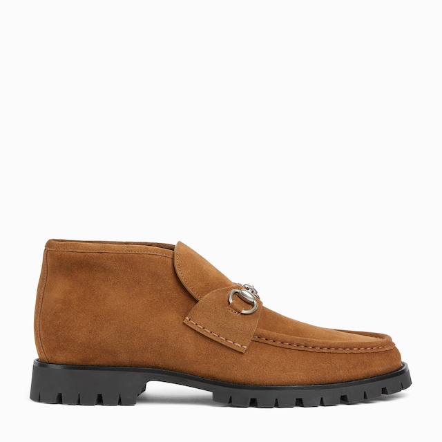 Men's ankle boot with Horsebit