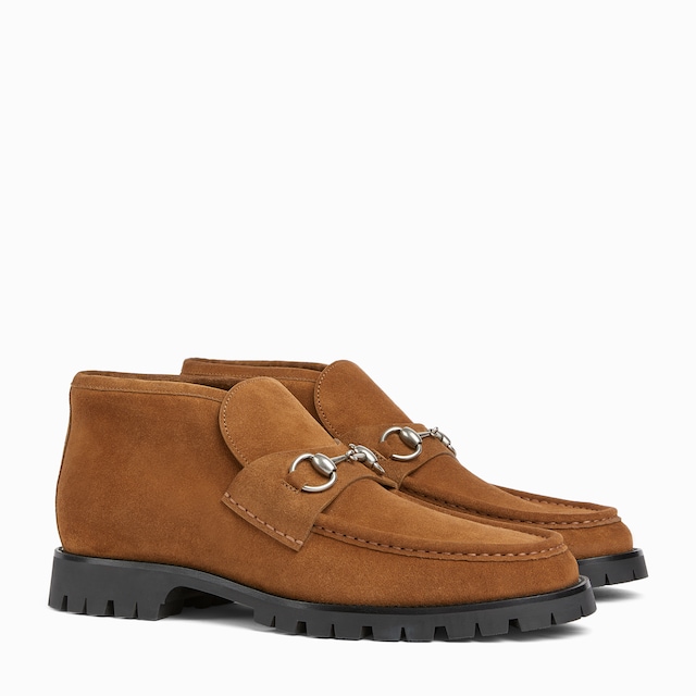 Men's ankle boot with Horsebit