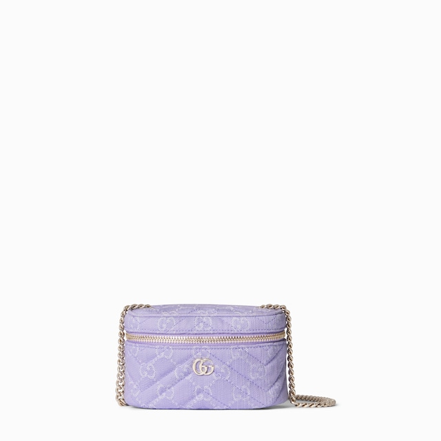 Borsa a spalla GG Marmont micro