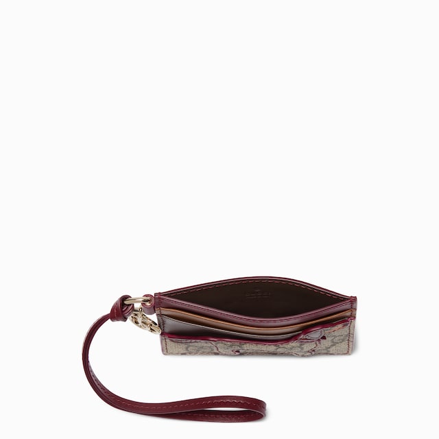 Card case with Double G and dog