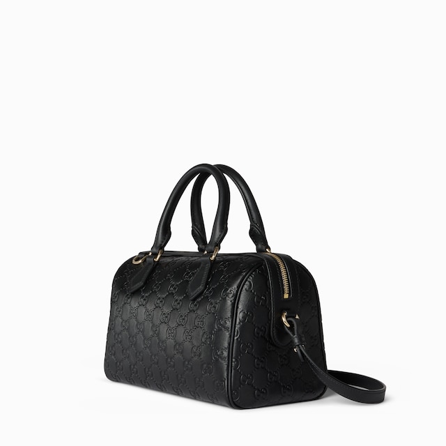 GG Emblem medium boston bag
