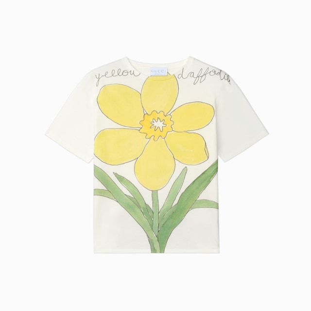 Children's cotton T-shirt with print