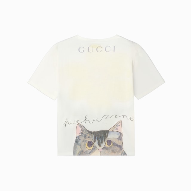 Children's cotton T-shirt with print