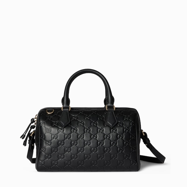 GG Emblem medium boston bag