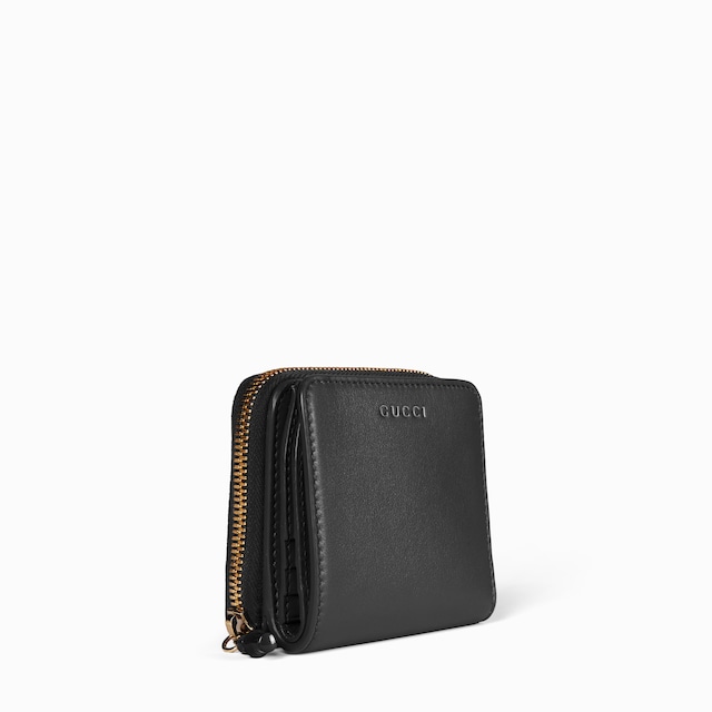 Kleine Brieftasche mit Bambusdetail
