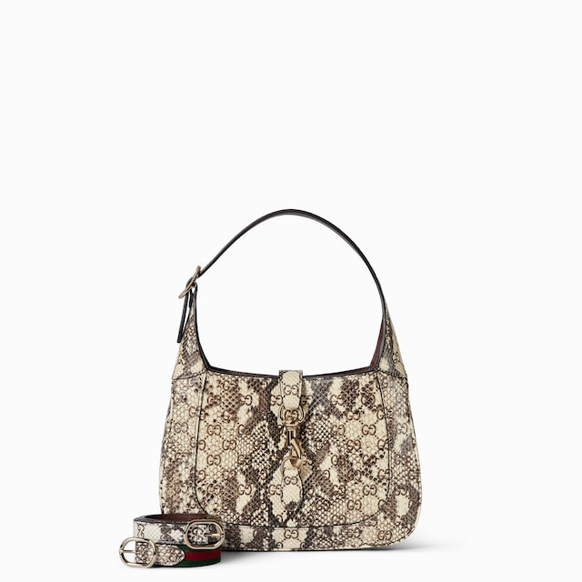 Gucci Jackie python medium bag