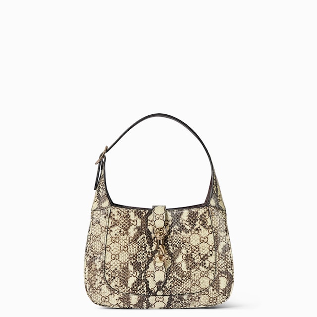 Gucci Jackie python medium bag