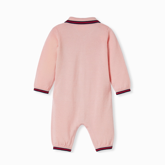Baby wool one-piece with Web