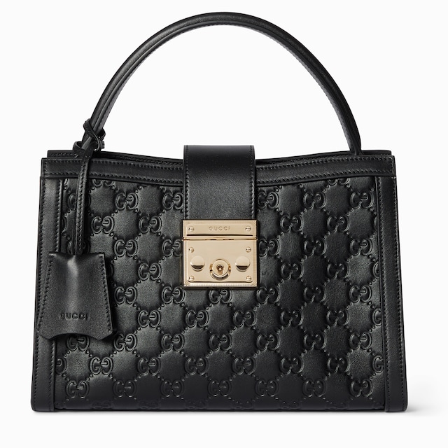 Padlock medium top handle bag