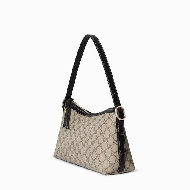 Borsa a spalla GG Emblem misura media