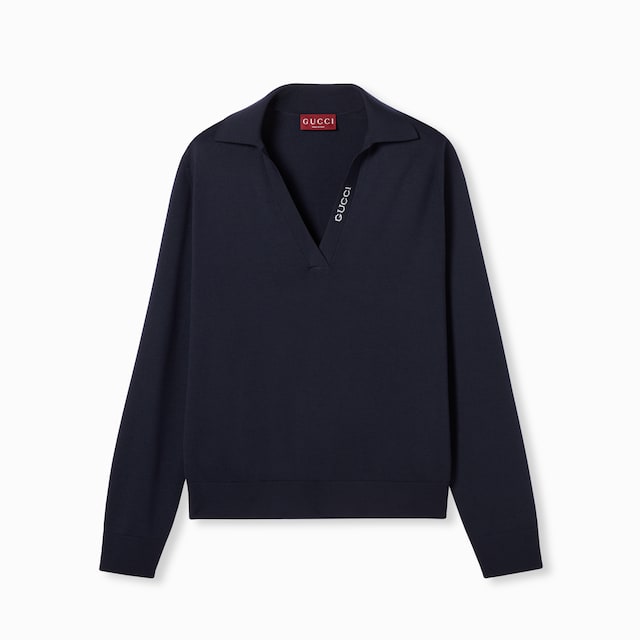 レディース ハイブランド ニットポロシャツ | GUCCI® JP
