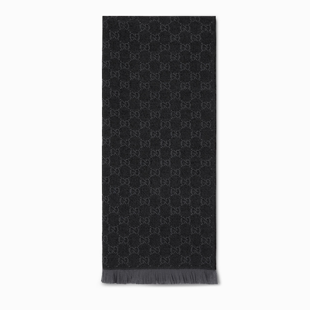 GG wool scarf