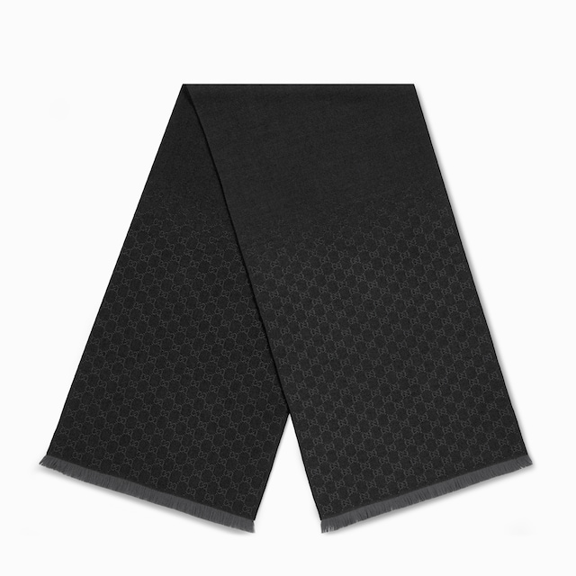 GG wool scarf