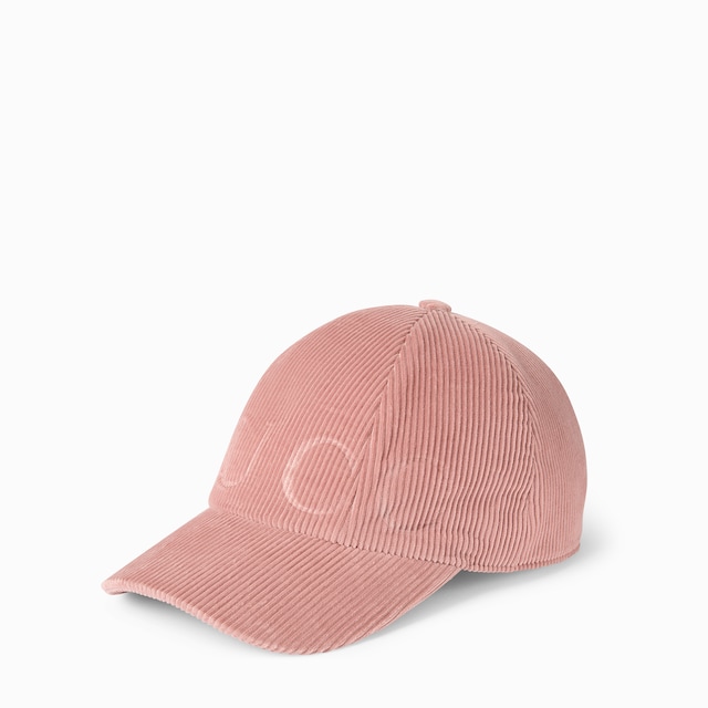 Corduroy baseball hat
