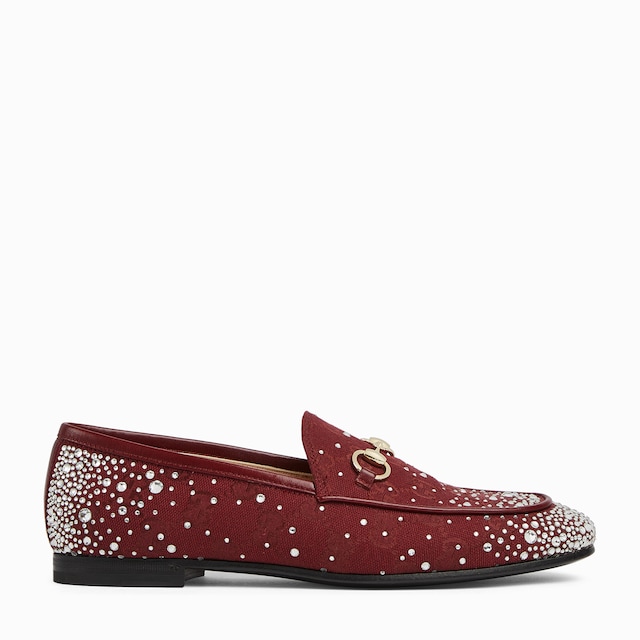 Women's GG crystal Gucci Jordaan loafer