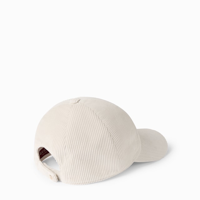 Corduroy baseball hat