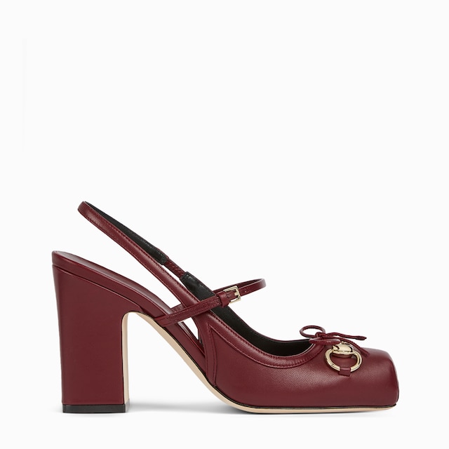 Women's Gucci Horsebit slingback pump