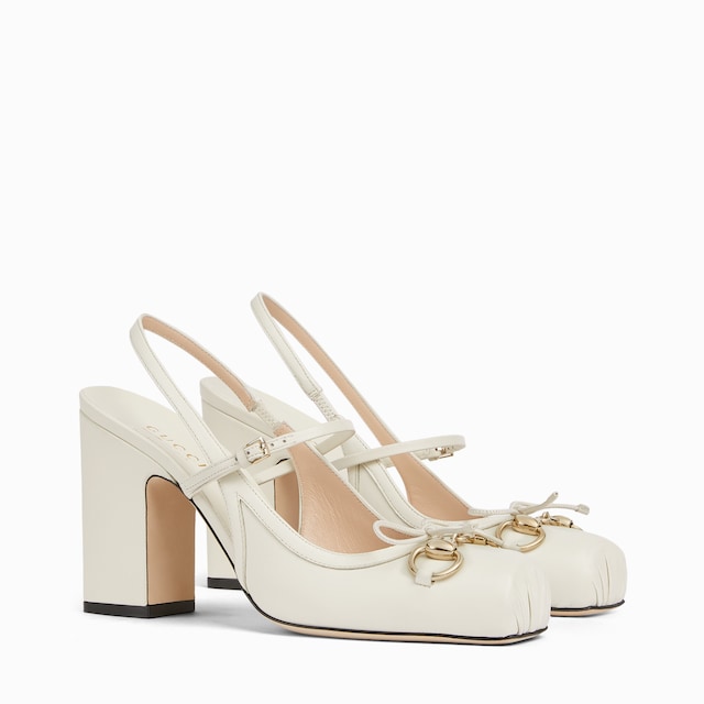 Women's Gucci Horsebit slingback pump