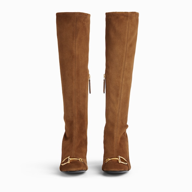 Women's boot with half Horsebit