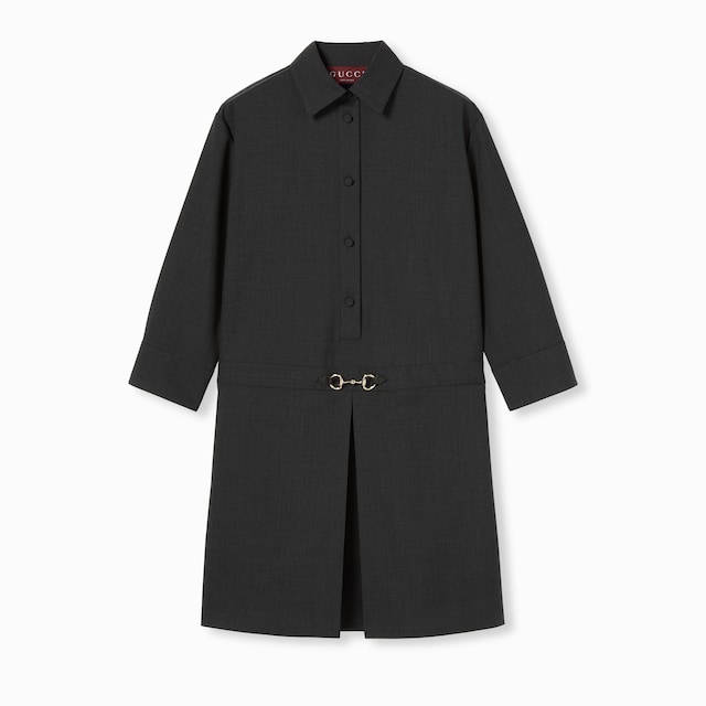 GUCCI ワンピース　黒DHT-S516H ブラック（黒）系 GUCCI(グッチ) ワンピース・オールインワン