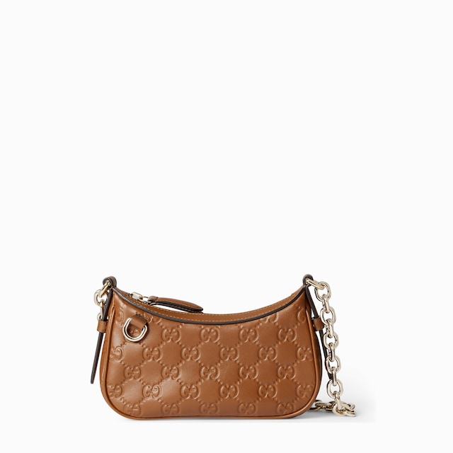 GG Emblem mini shoulder bag