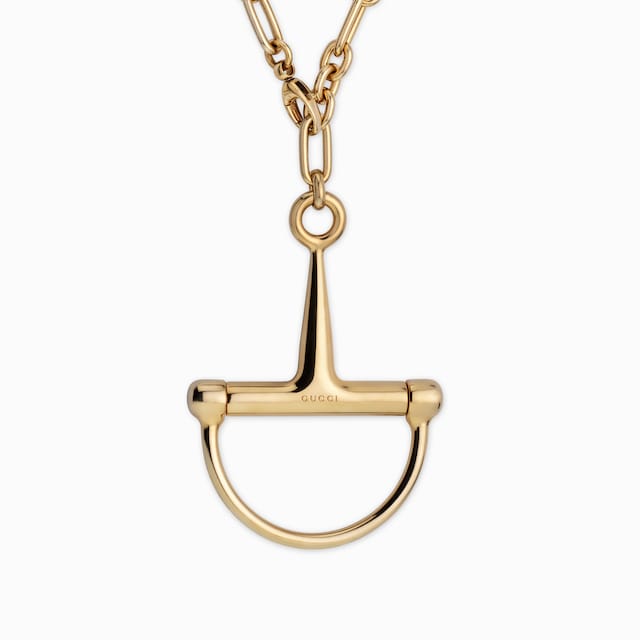 Half Horsebit necklace