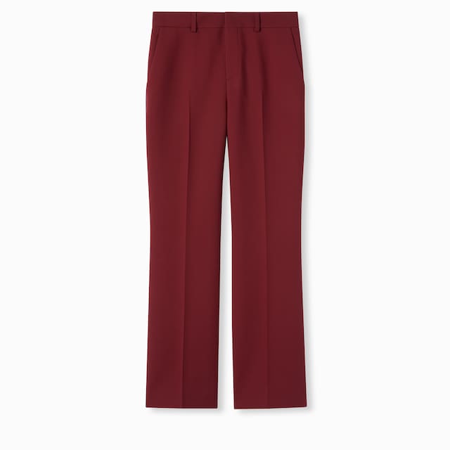 Hose aus Wolle und Seide mit Stickerei