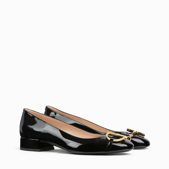 Women's ballet flat with half Horsebit