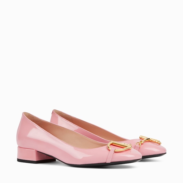 Women's ballet flat with half Horsebit