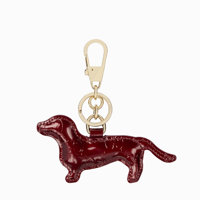 Dije para bolsa con forma de perro