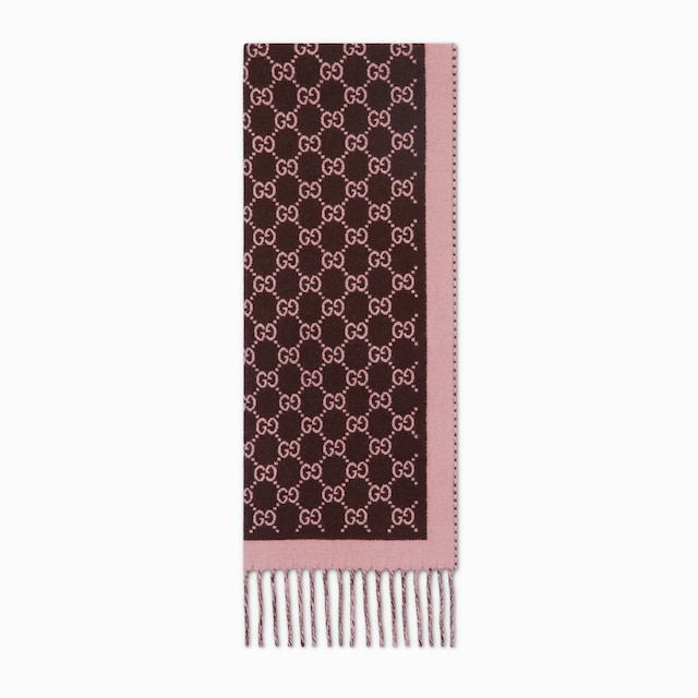 GG wool scarf
