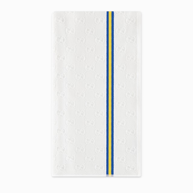 GG terrycloth beach blanket