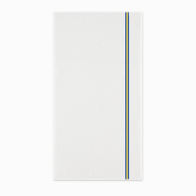 GG terrycloth beach blanket