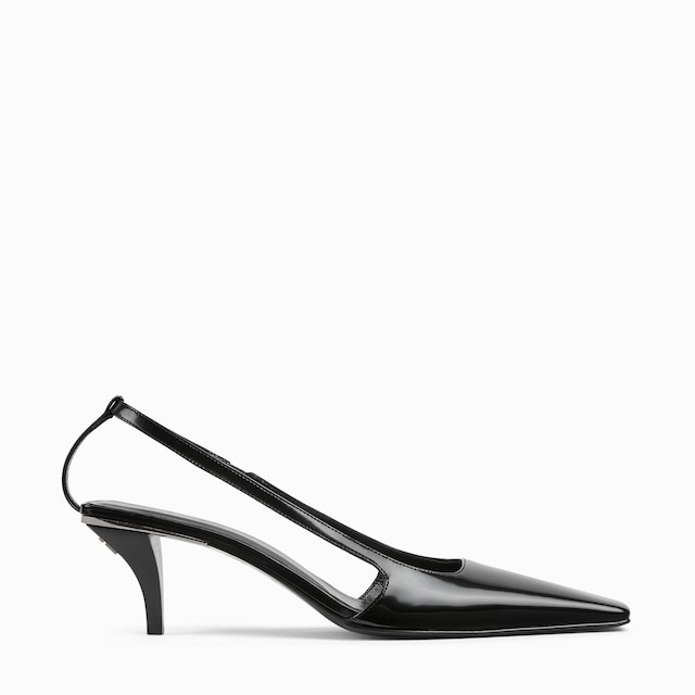 Women's slingback with crystal logo