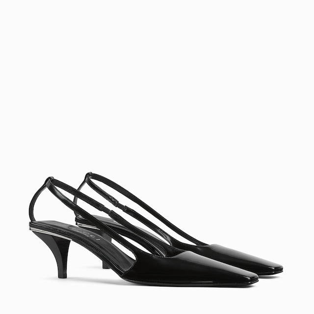 Women's slingback with crystal logo