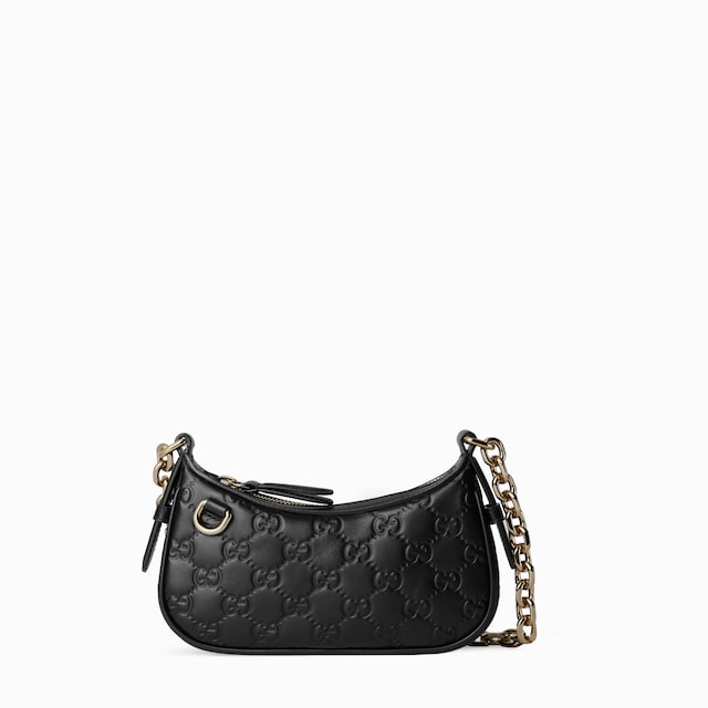 GG Emblem mini shoulder bag