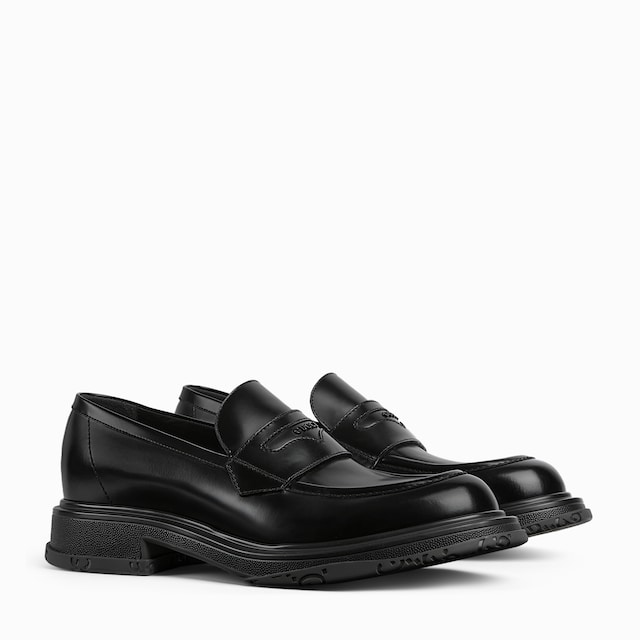 Men's loafer with tonal logo