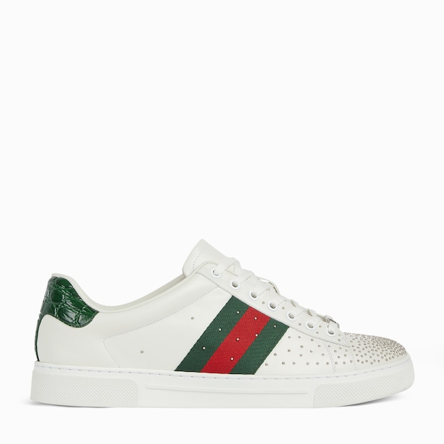 Men's Gucci Ace studded sneaker with Web