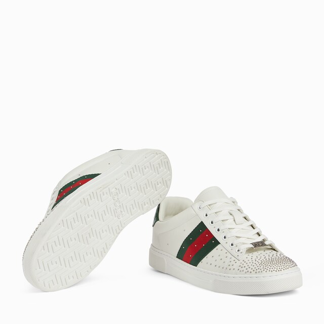 Men's Gucci Ace studded sneaker with Web - image 4