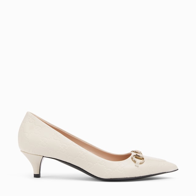 Women's pump with Horsebit