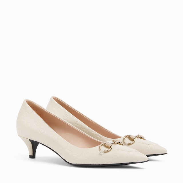 Women's pump with Horsebit