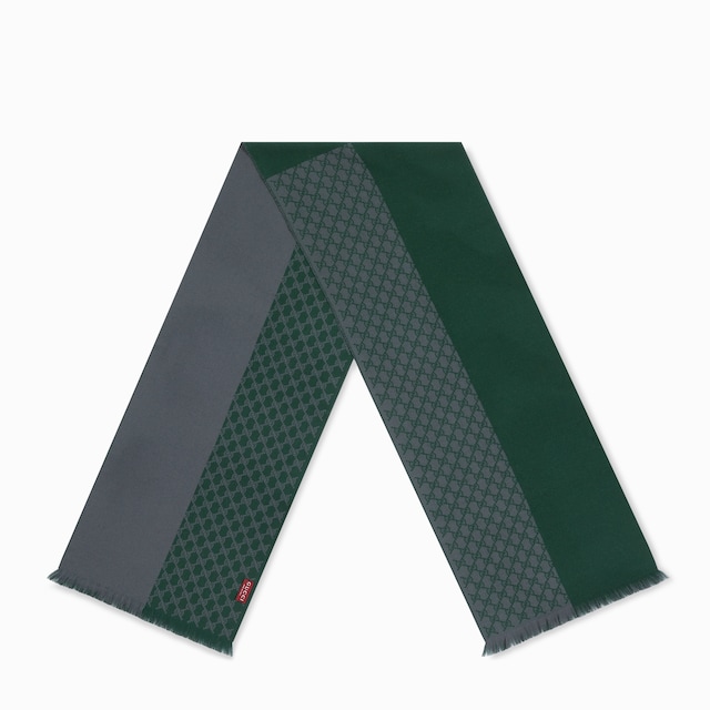 GG wool jacquard scarf