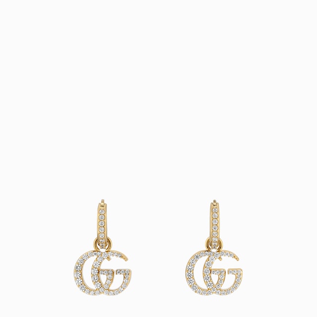 GG Marmont crystal earrings