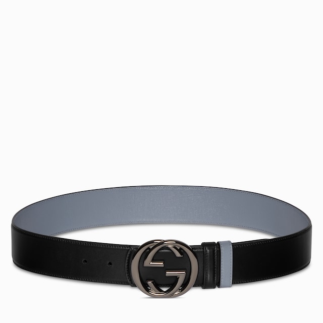 Reversible belt with Interlocking G buckle