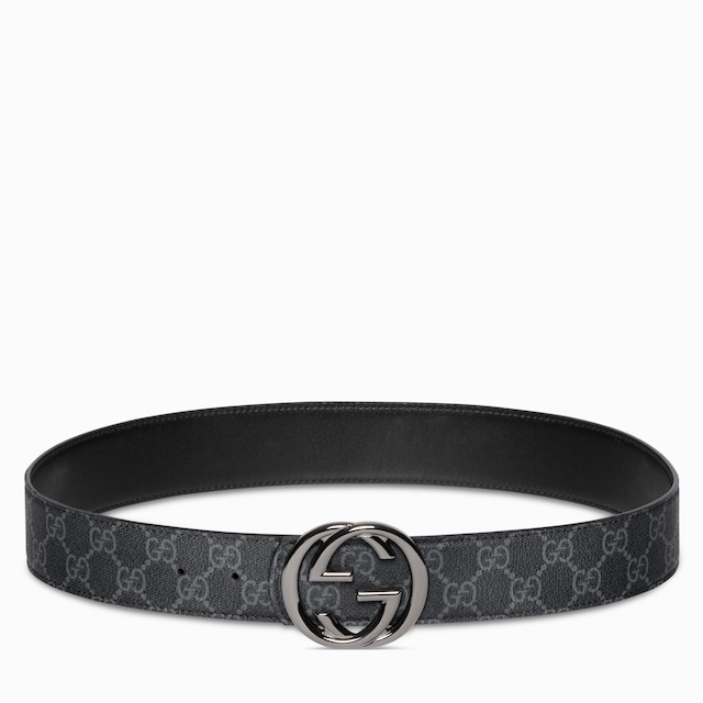 Reversible belt with Interlocking G buckle