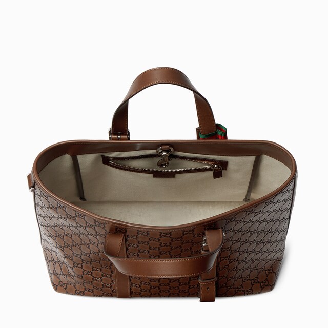 GG Emblem large tote bag - image 4